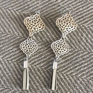 Stella & Dot Plait Drop Earrings